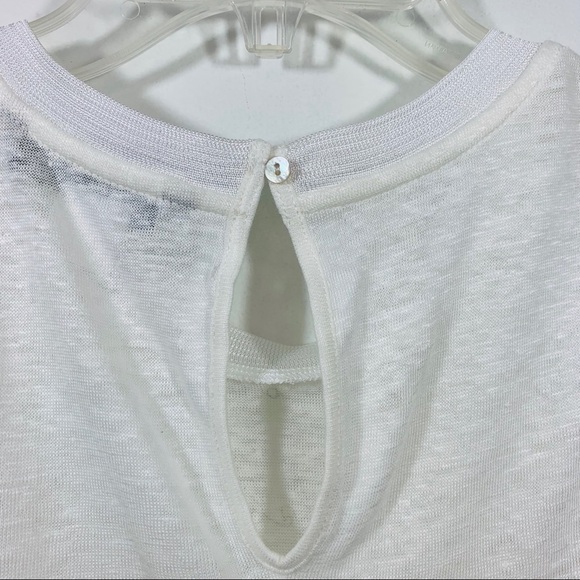 Desigual white script signature lace tank - Picture 6 of 8